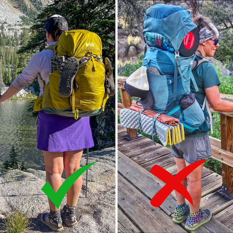 Backpack packing tips